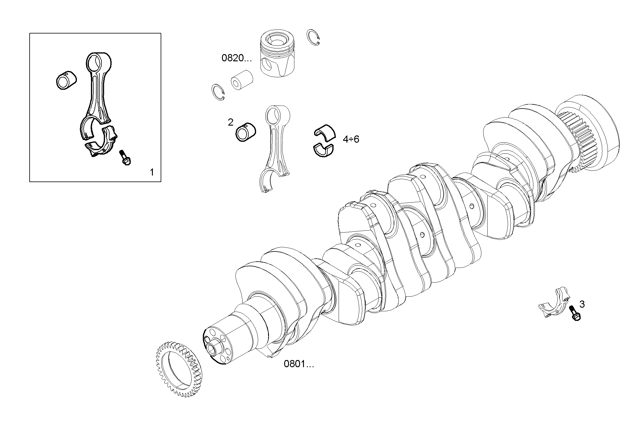 Iveco/FPT CONNECTING ROD