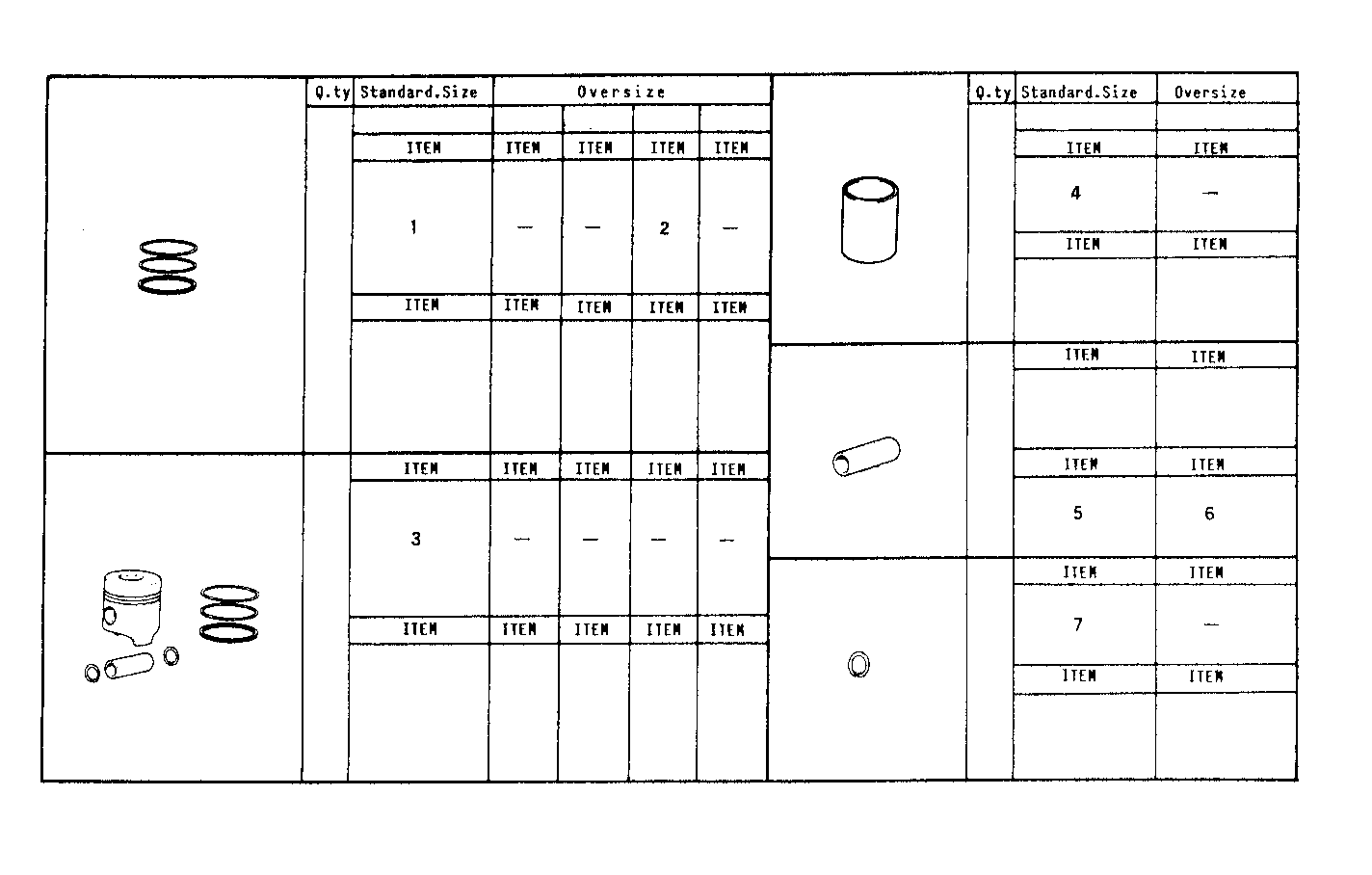 Iveco/FPT PISTON ASSY - PISTON RINGS - PISTON PIN