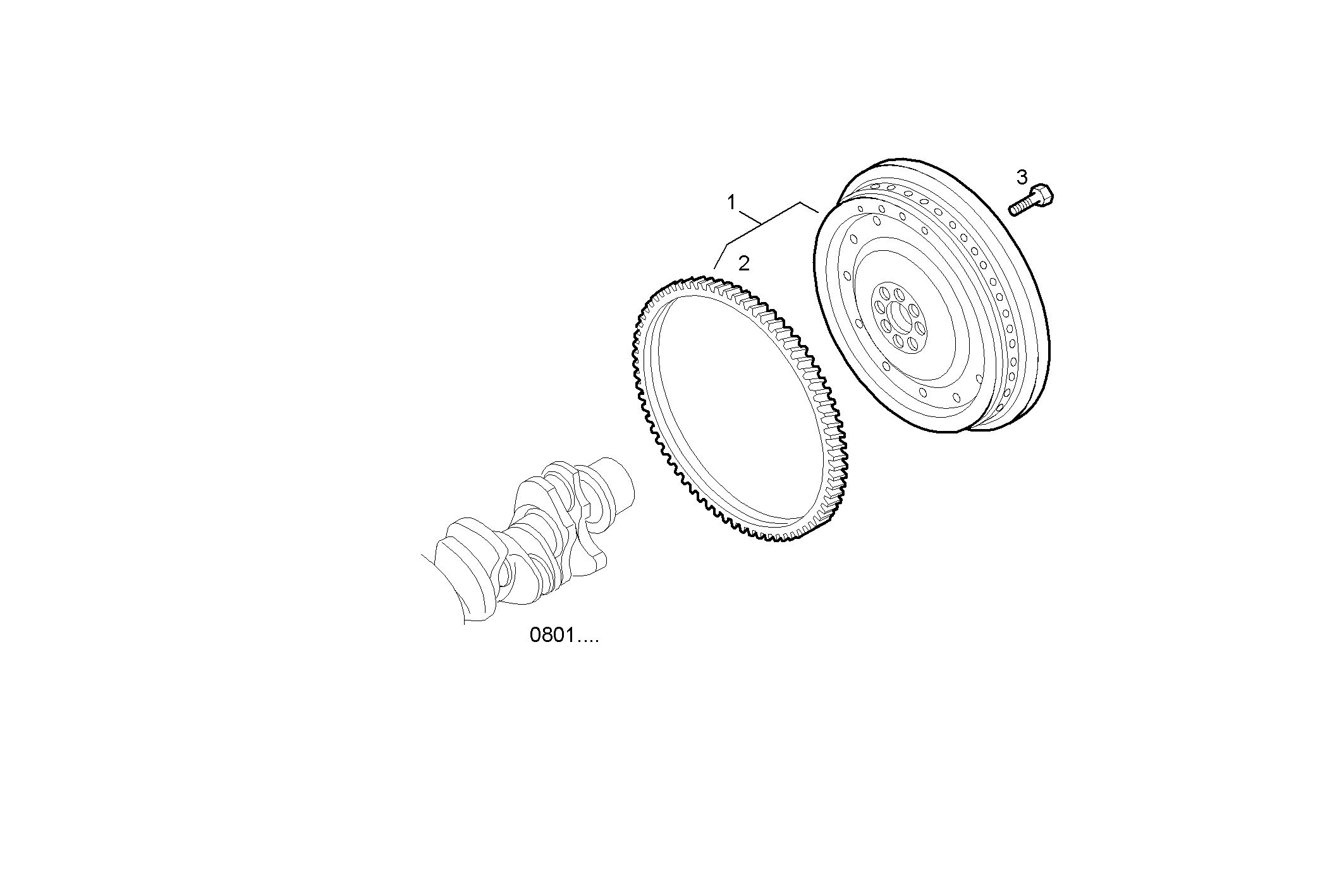 Iveco/FPT ENGINE FLYWHEEL