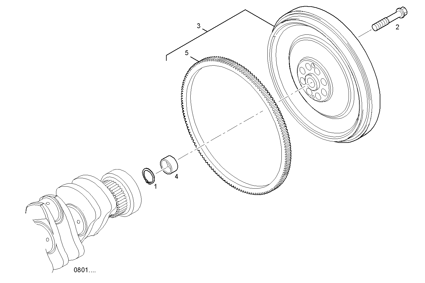 Iveco/FPT ENGINE FLYWHEEL