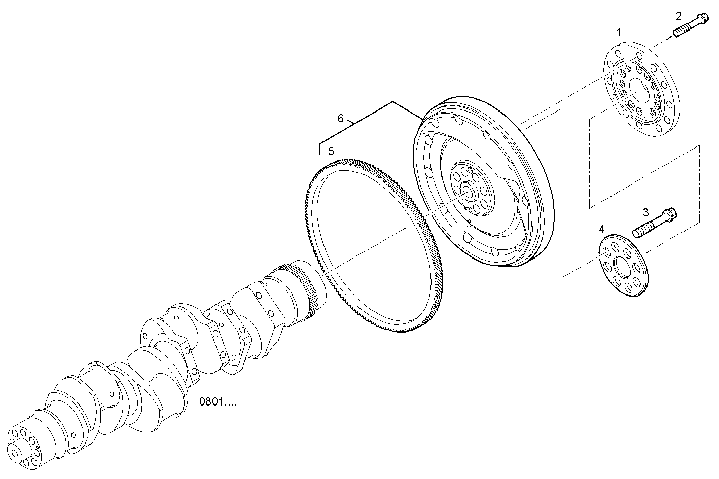 Iveco/FPT ENGINE FLYWHEEL