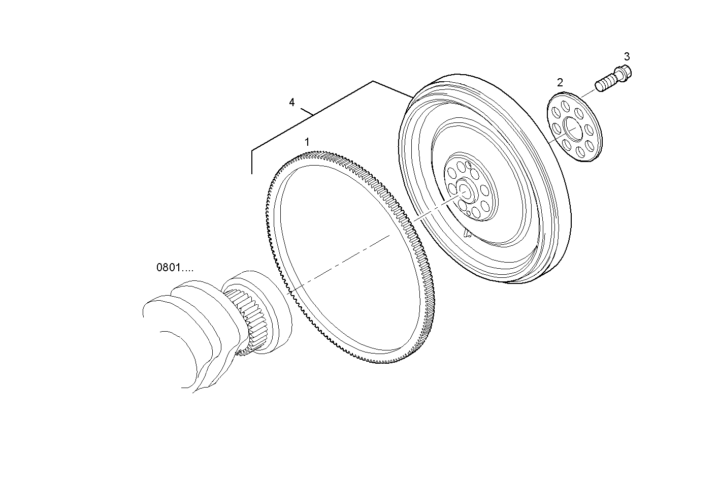 Iveco/FPT ENGINE FLYWHEEL