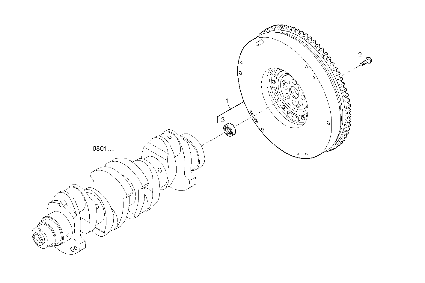 Iveco/FPT ENGINE FLYWHEEL