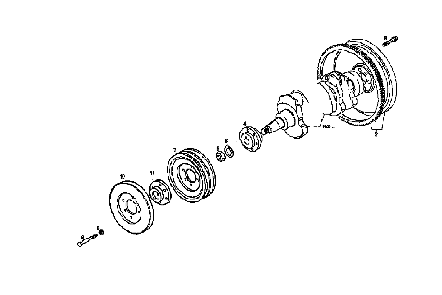 Iveco/FPT ENGINE FLYWHEEL - DAMPER