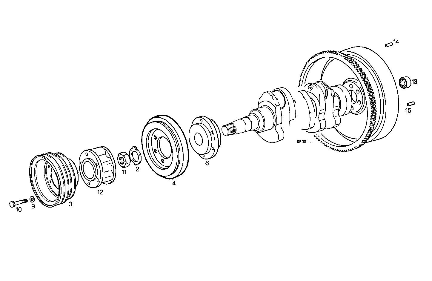 Iveco/FPT ENGINE FLYWHEEL - DAMPER