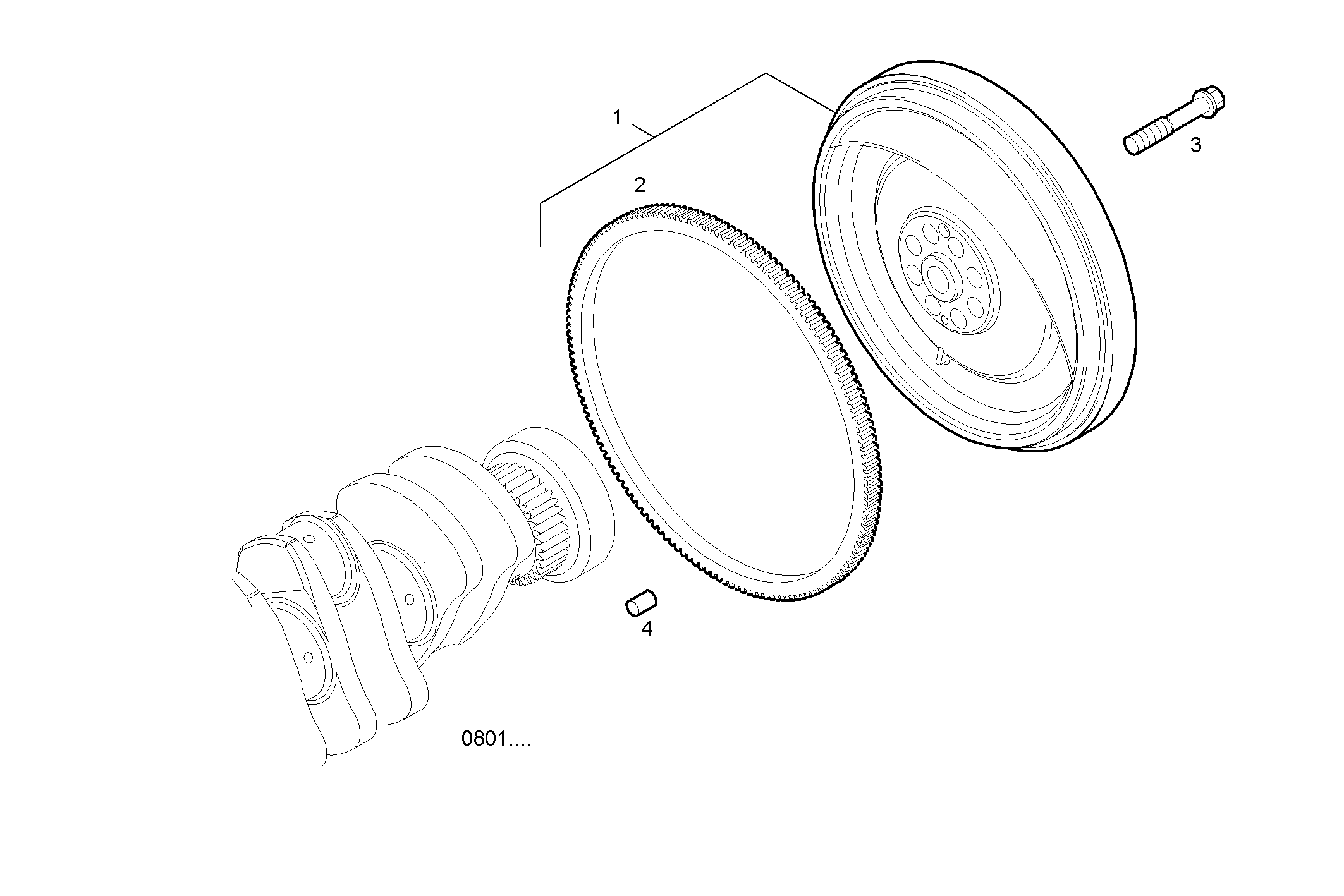 Iveco/FPT ENGINE FLYWHEEL