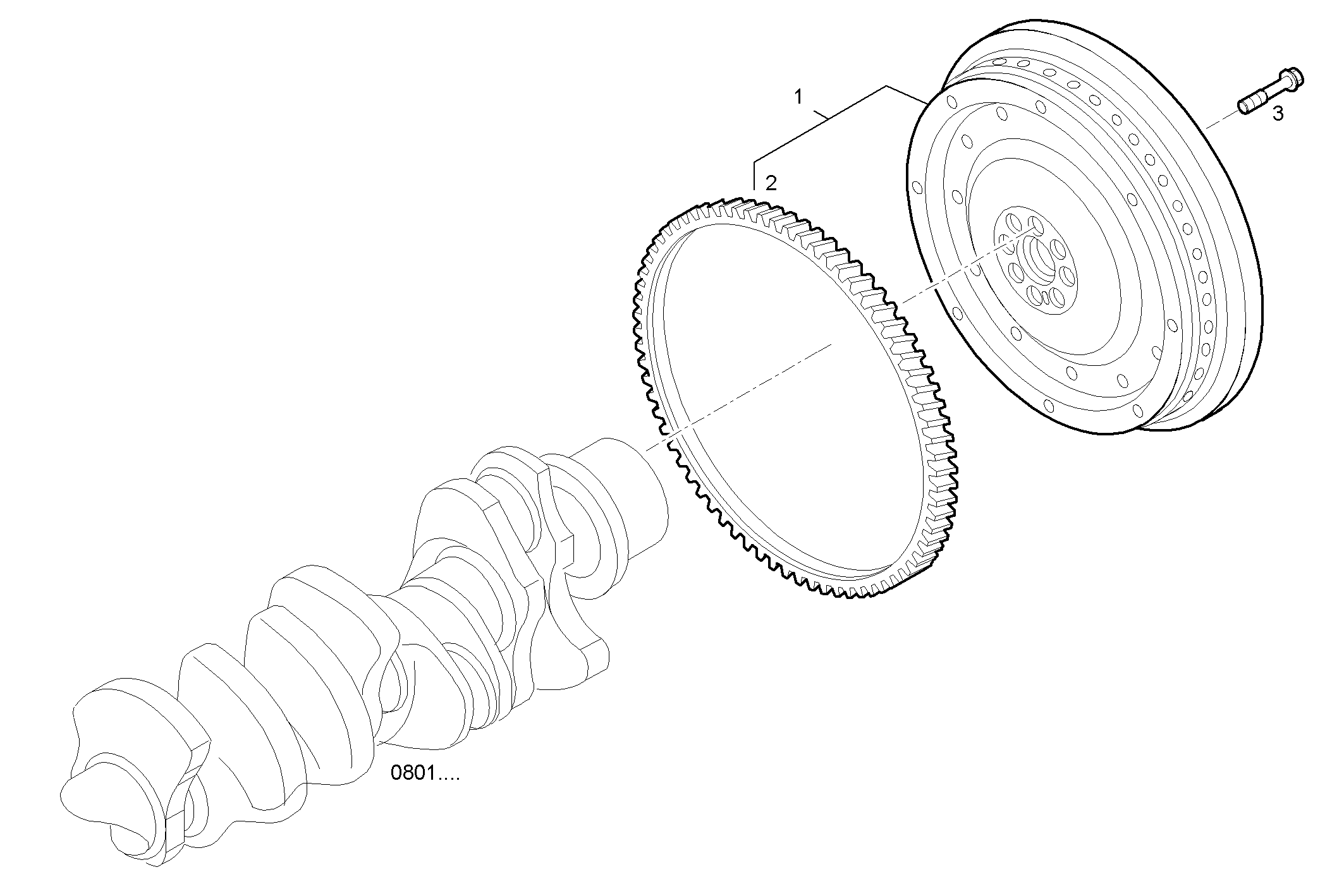 Iveco/FPT ENGINE FLYWHEEL