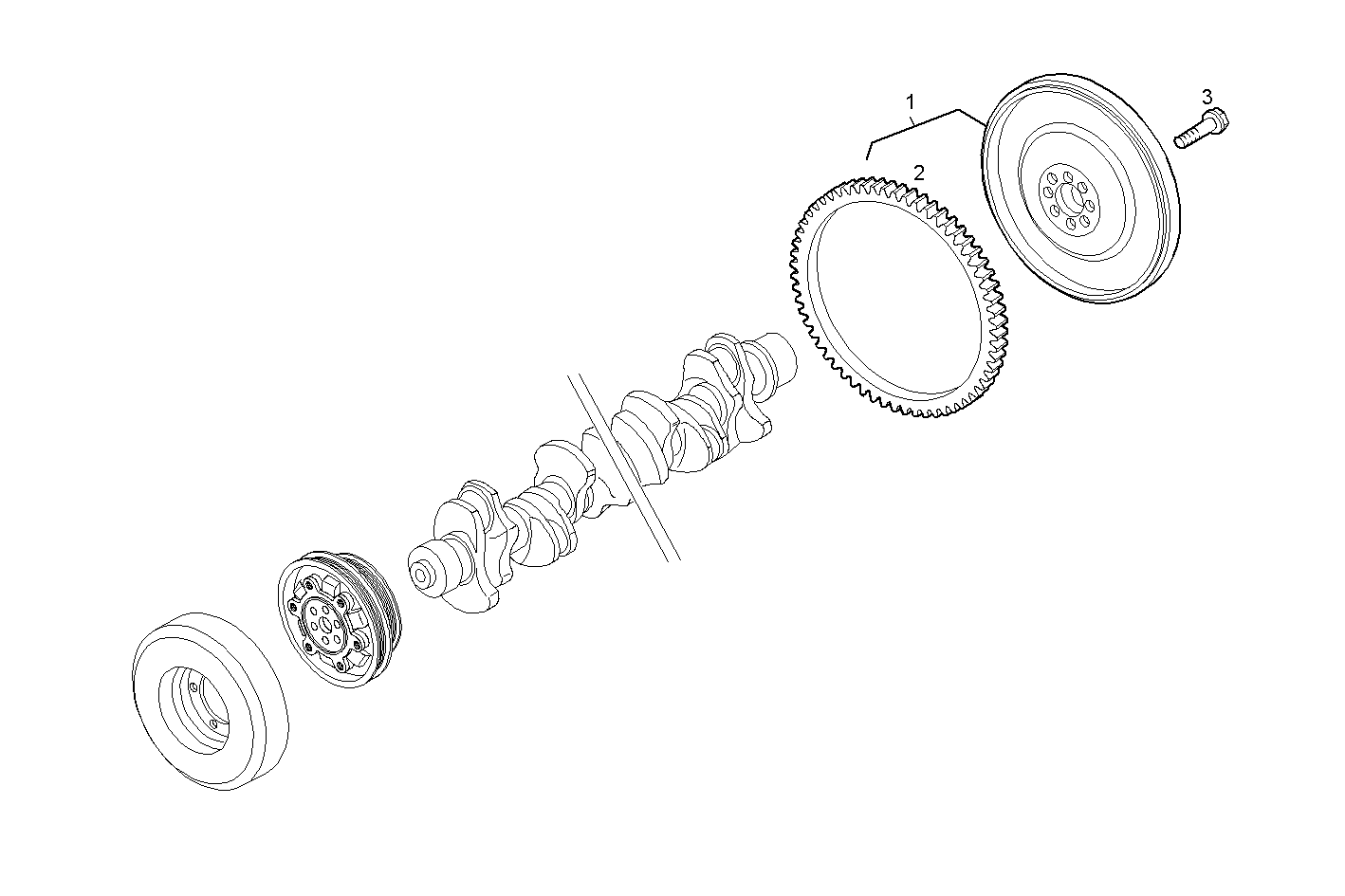 Iveco/FPT ENGINE FLYWHEEL