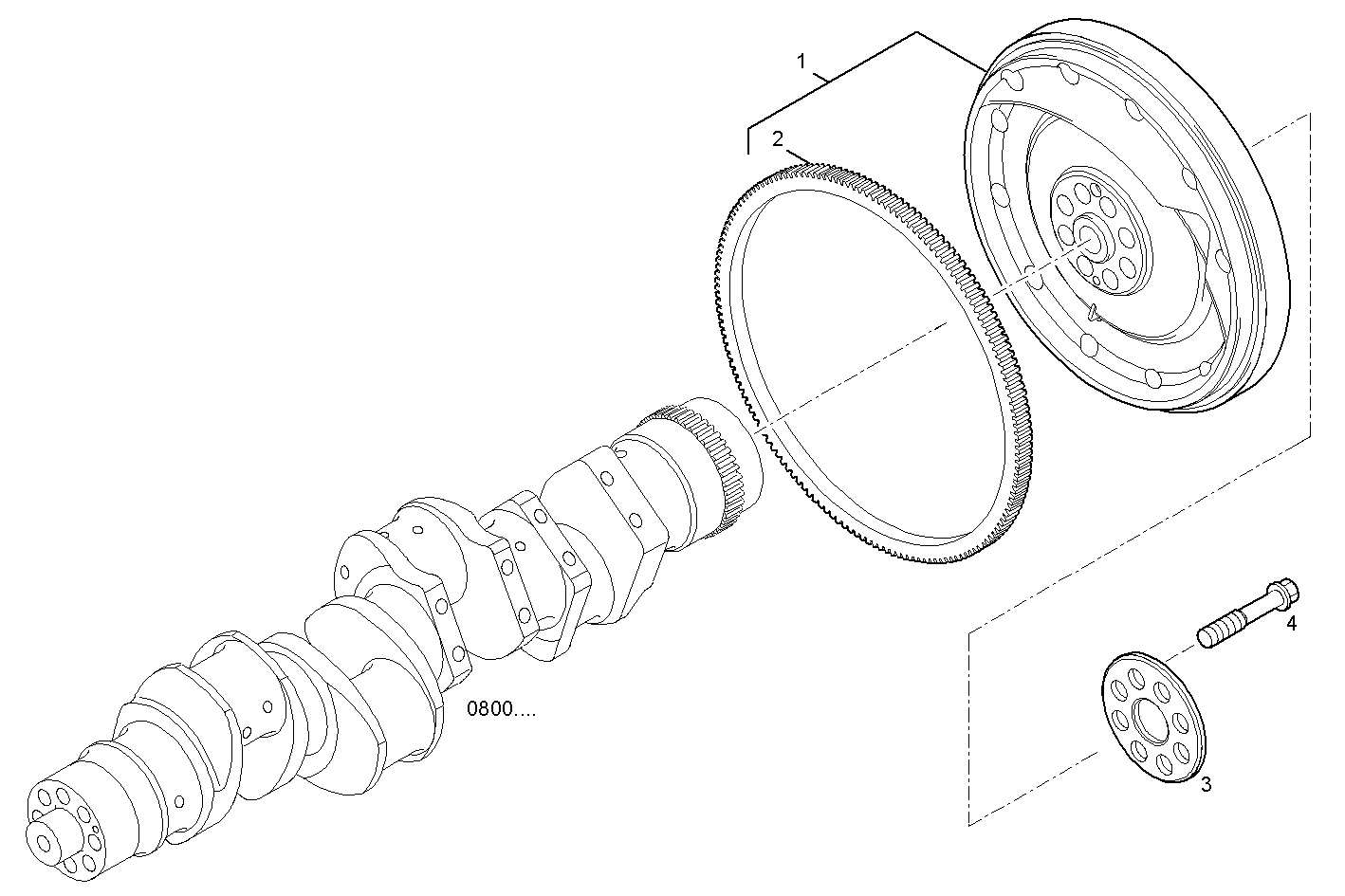 Iveco/FPT ENGINE FLYWHEEL