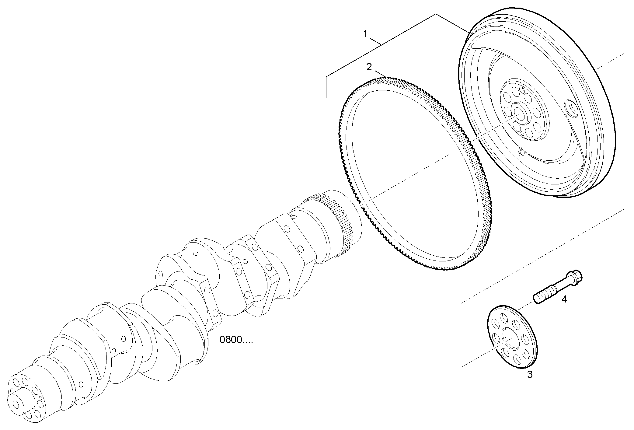 Iveco/FPT ENGINE FLYWHEEL