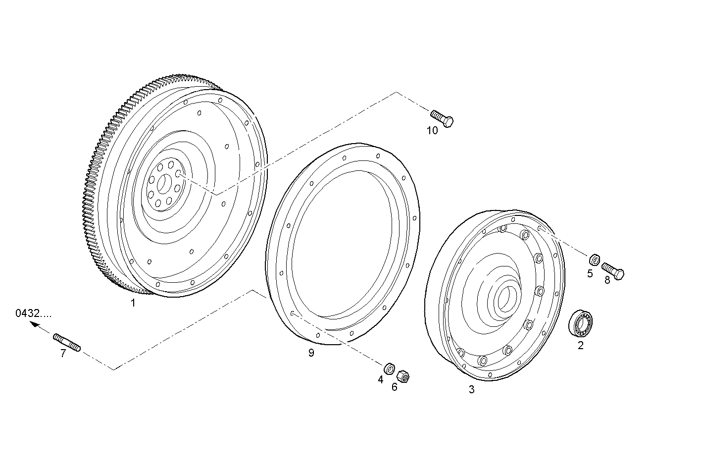 Iveco/FPT ENGINE FLYWHEEL