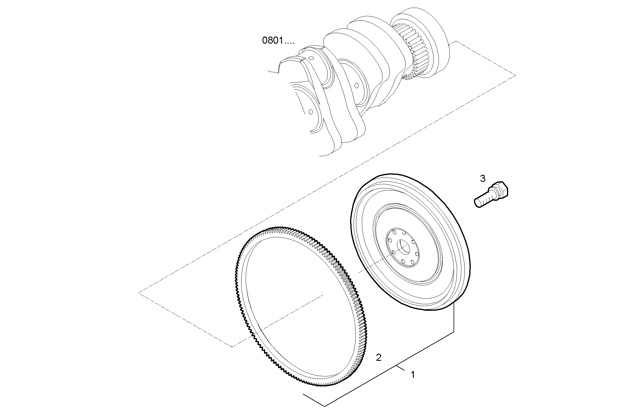 Iveco/FPT ENGINE FLYWHEEL