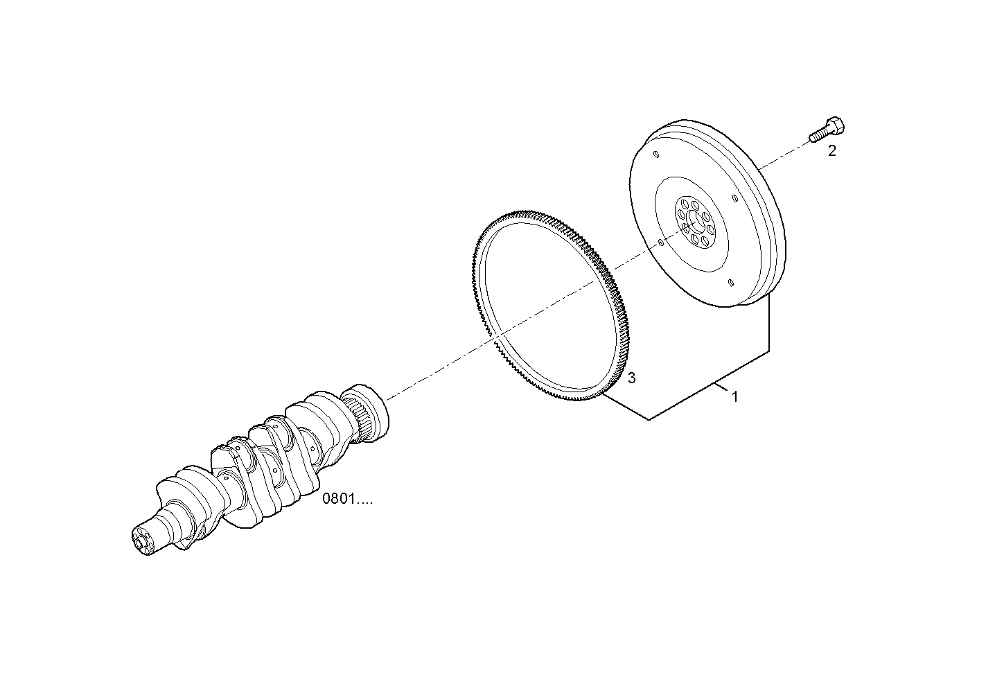 Iveco/FPT ENGINE FLYWHEEL