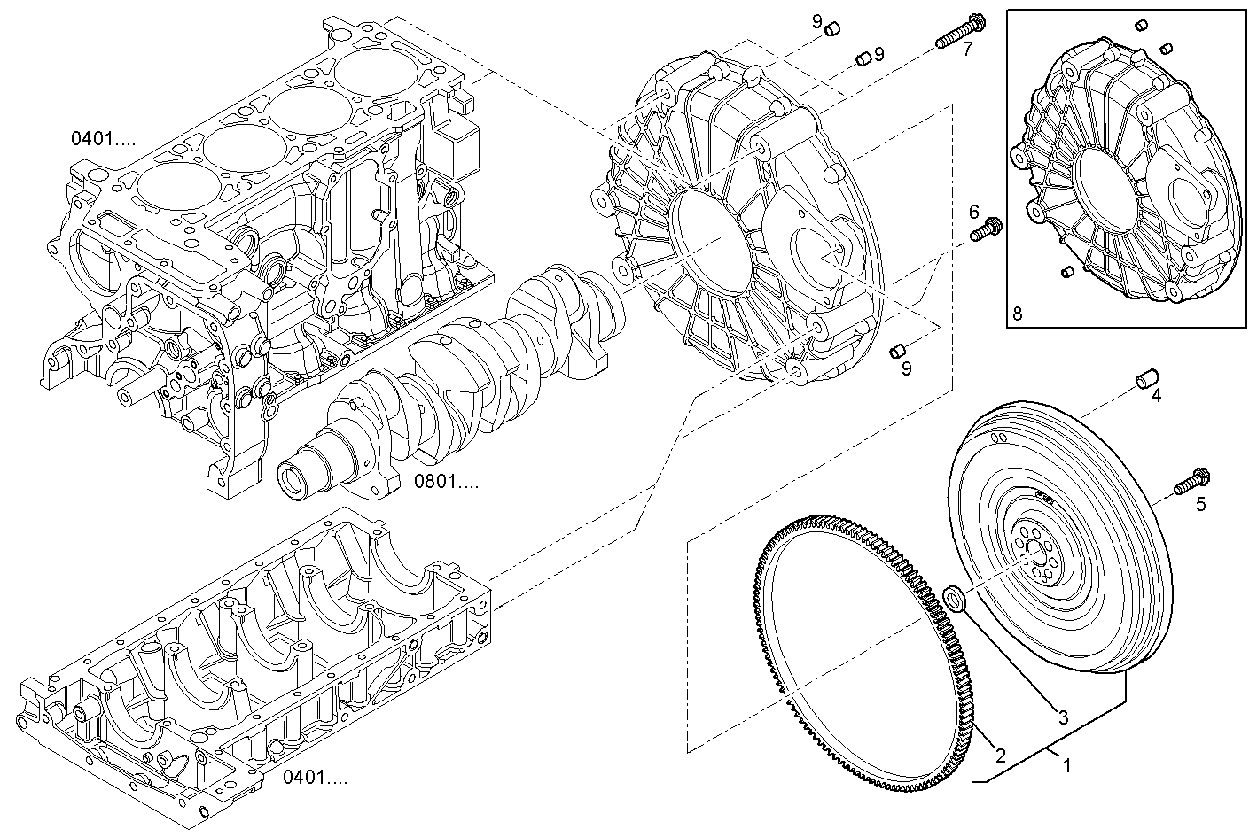 Iveco/FPT ENGINE FLYWHEEL