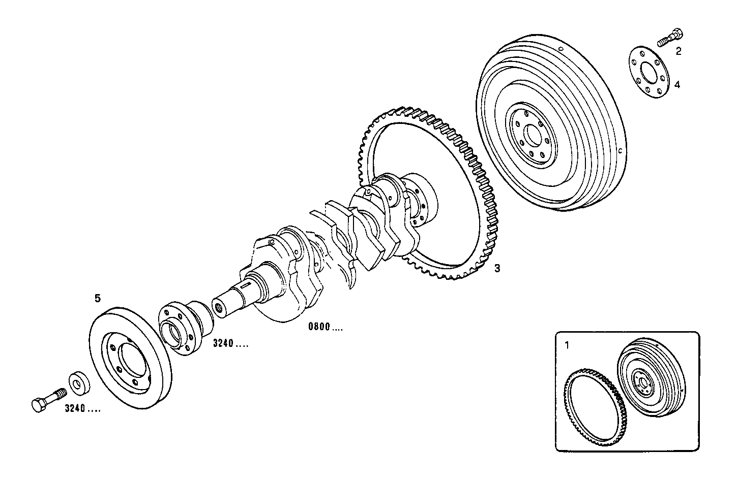 Iveco/FPT ENGINE FLYWHEEL - DAMPER