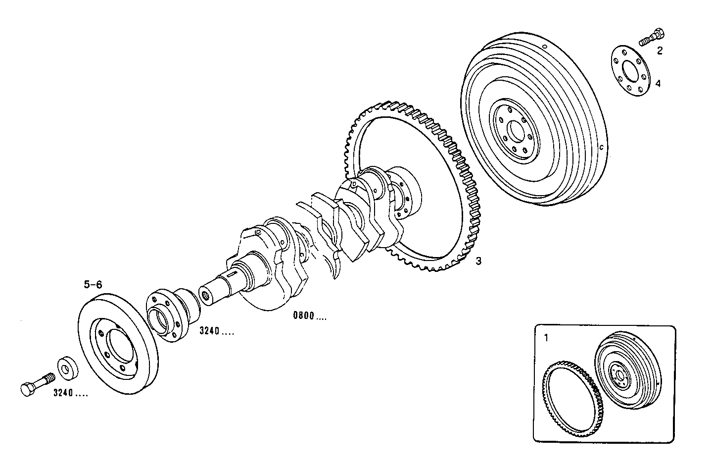 Iveco/FPT ENGINE FLYWHEEL - DAMPER