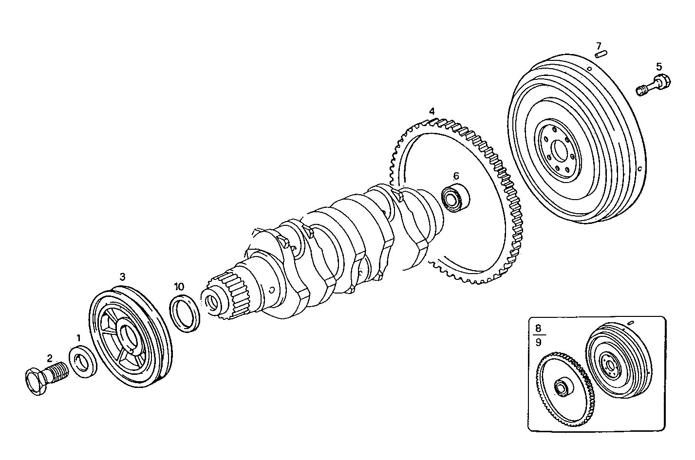 Iveco/FPT ENGINE FLYWHEEL - DAMPER