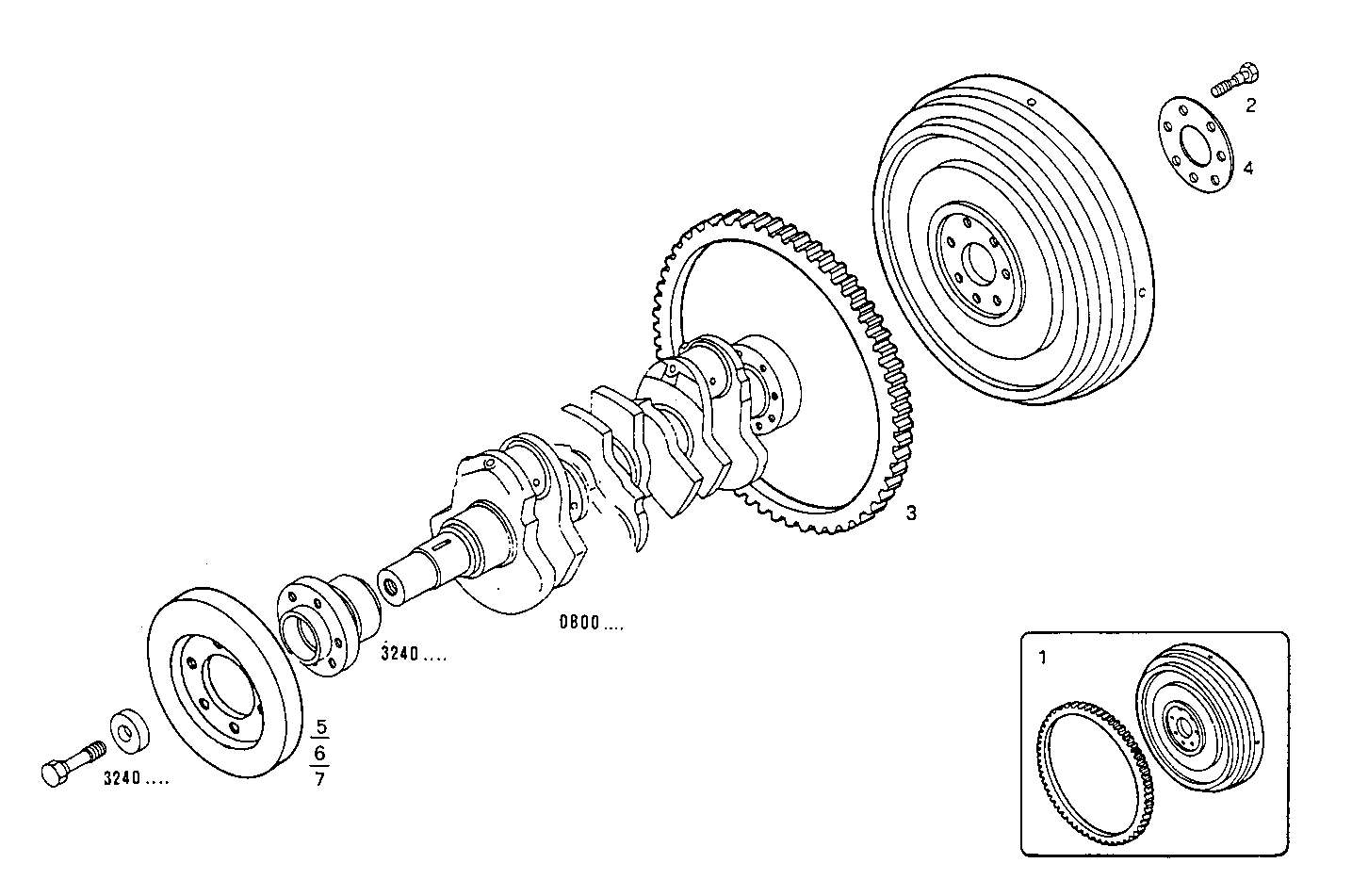 Iveco/FPT ENGINE FLYWHEEL - DAMPER