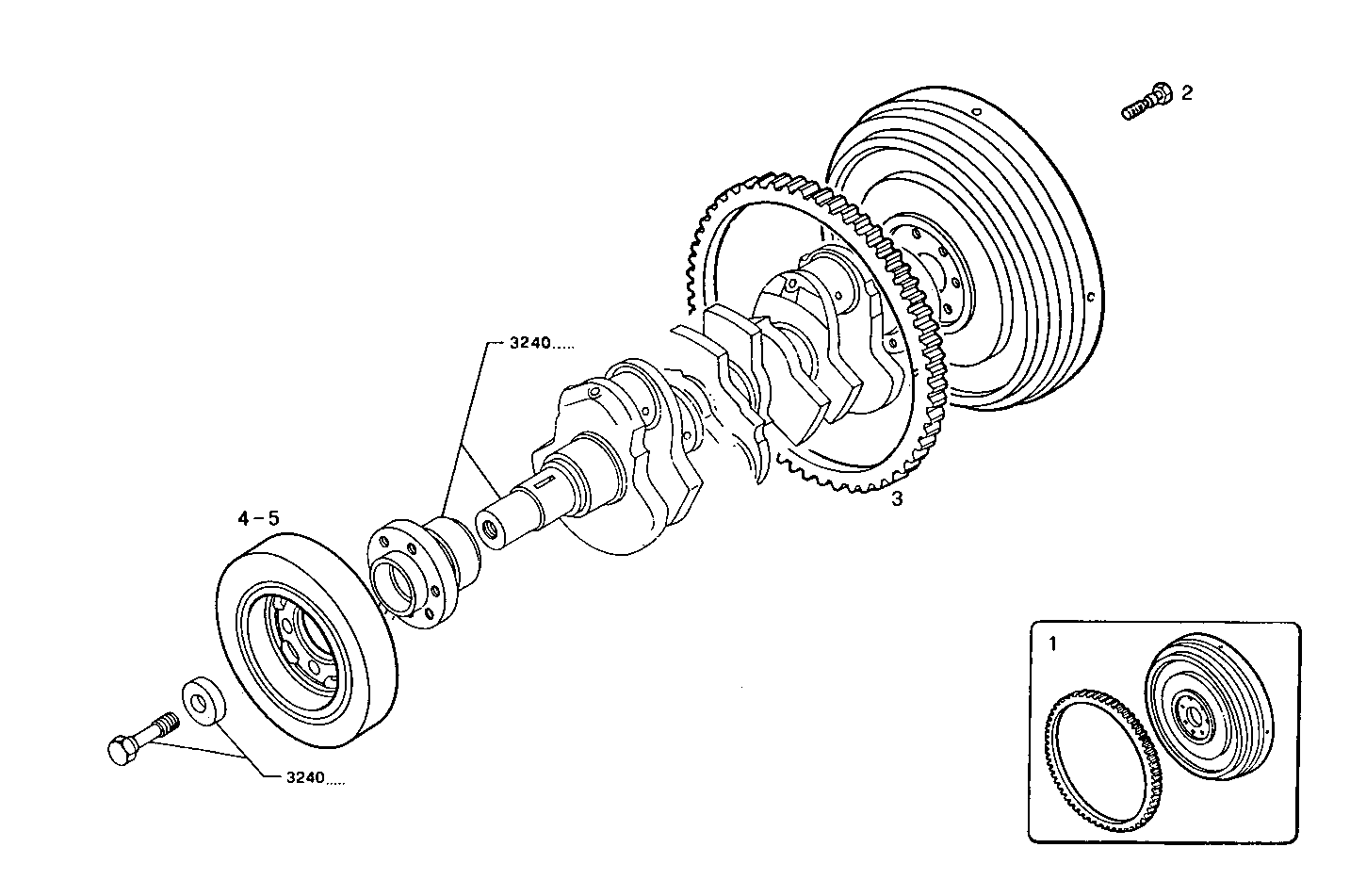 Iveco/FPT ENGINE FLYWHEEL - DAMPER