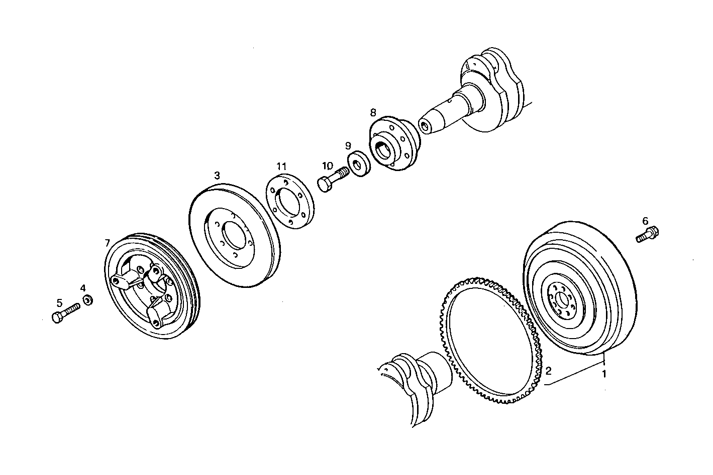 Iveco/FPT ENGINE FLYWHEEL - DAMPER