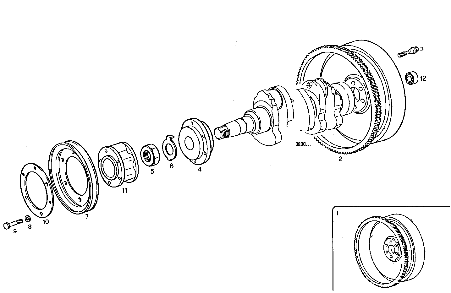 Iveco/FPT ENGINE FLYWHEEL - DAMPER