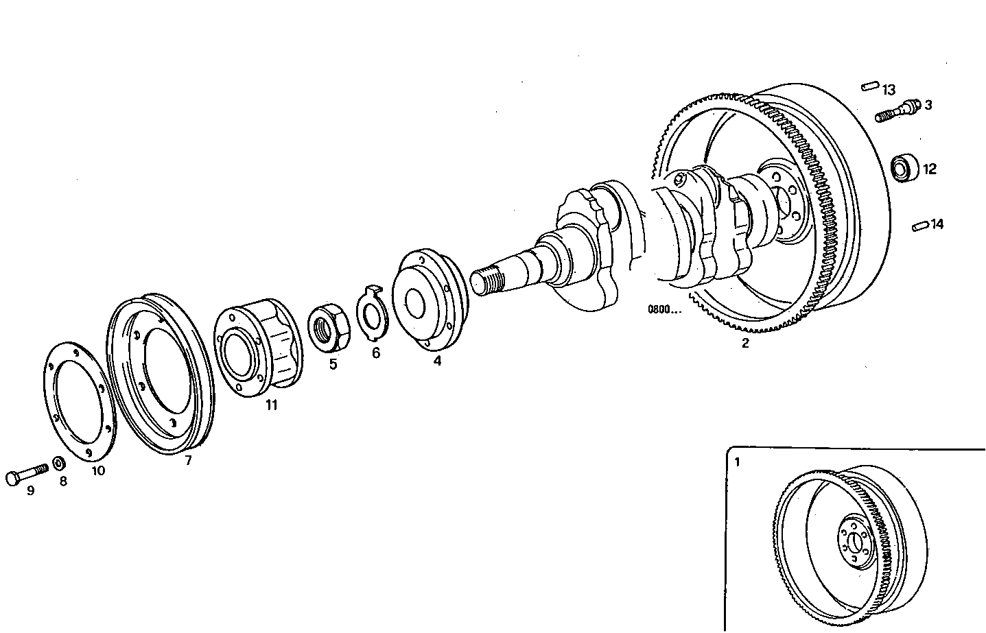 Iveco/FPT ENGINE FLYWHEEL - DAMPER