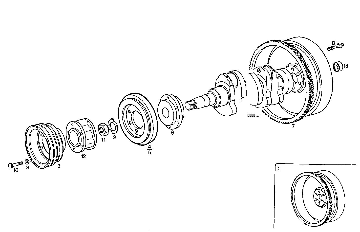 Iveco/FPT ENGINE FLYWHEEL - DAMPER