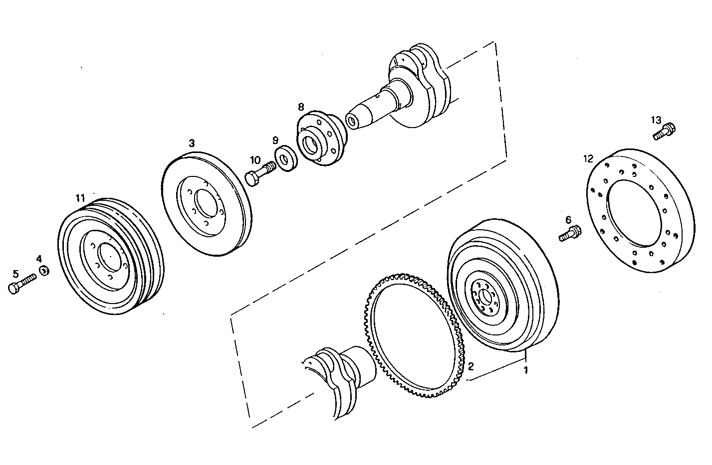 Iveco/FPT ENGINE FLYWHEEL - DAMPER