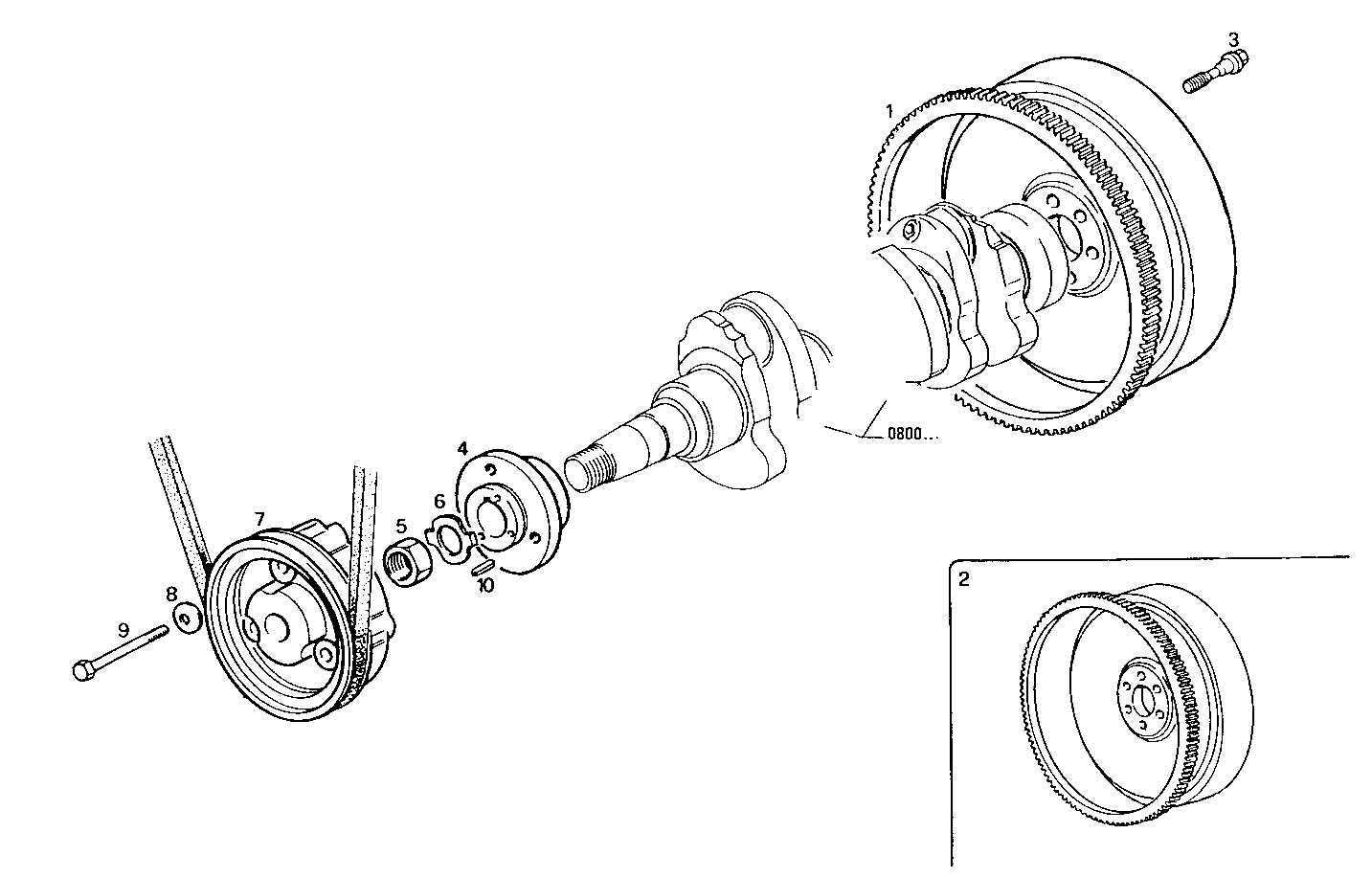 Iveco/FPT ENGINE FLYWHEEL - DAMPER