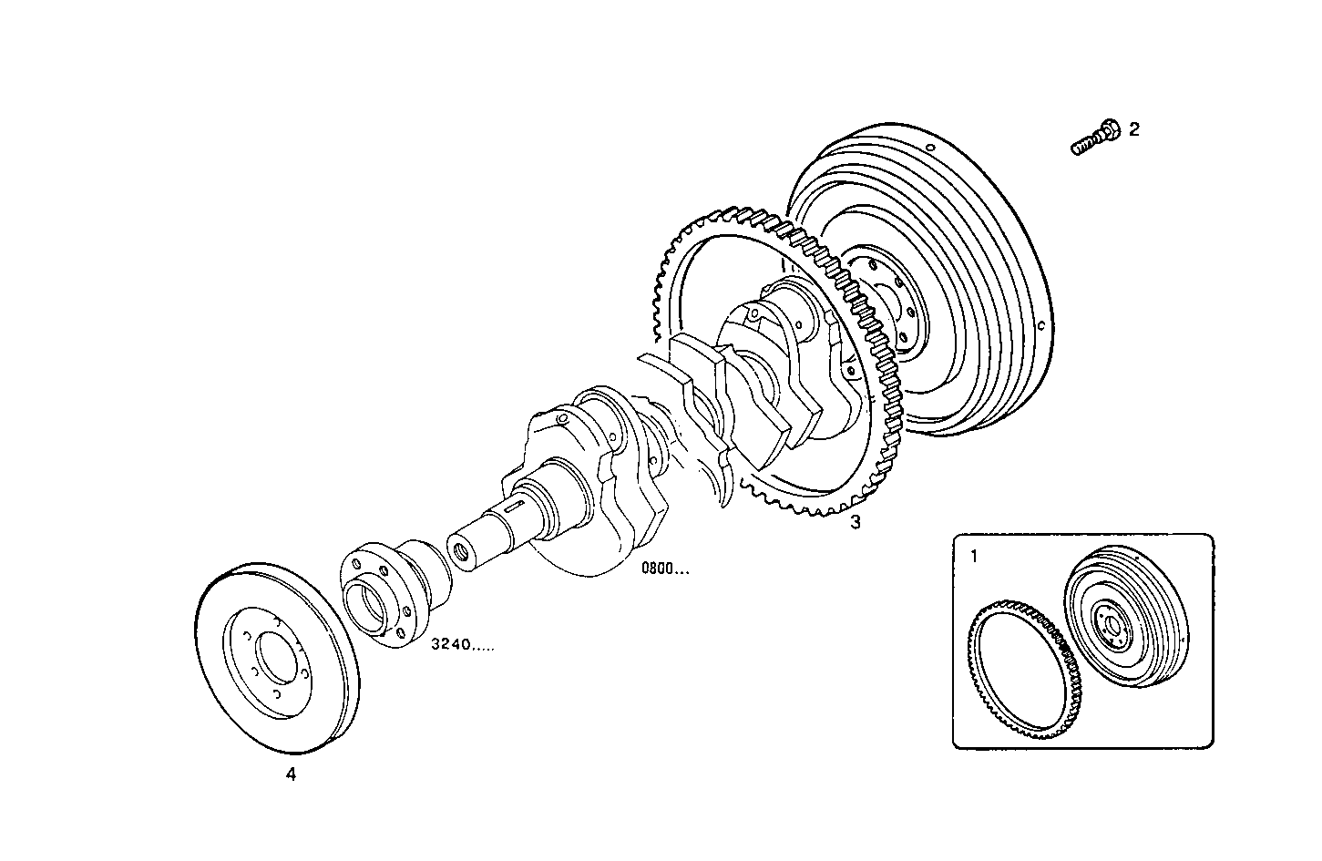 Iveco/FPT ENGINE FLYWHEEL - DAMPER