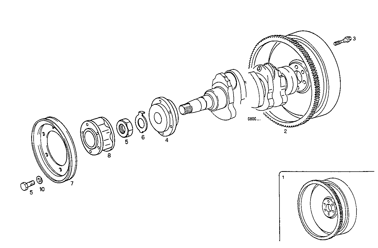 Iveco/FPT ENGINE FLYWHEEL - DAMPER