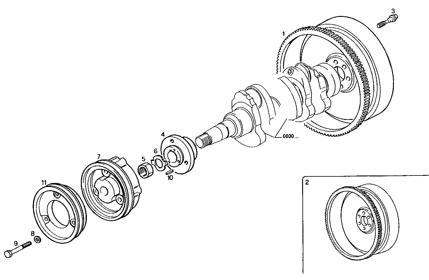 Iveco/FPT ENGINE FLYWHEEL - DAMPER