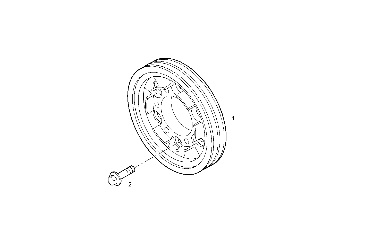 Iveco/FPT VIBRATION DAMPER