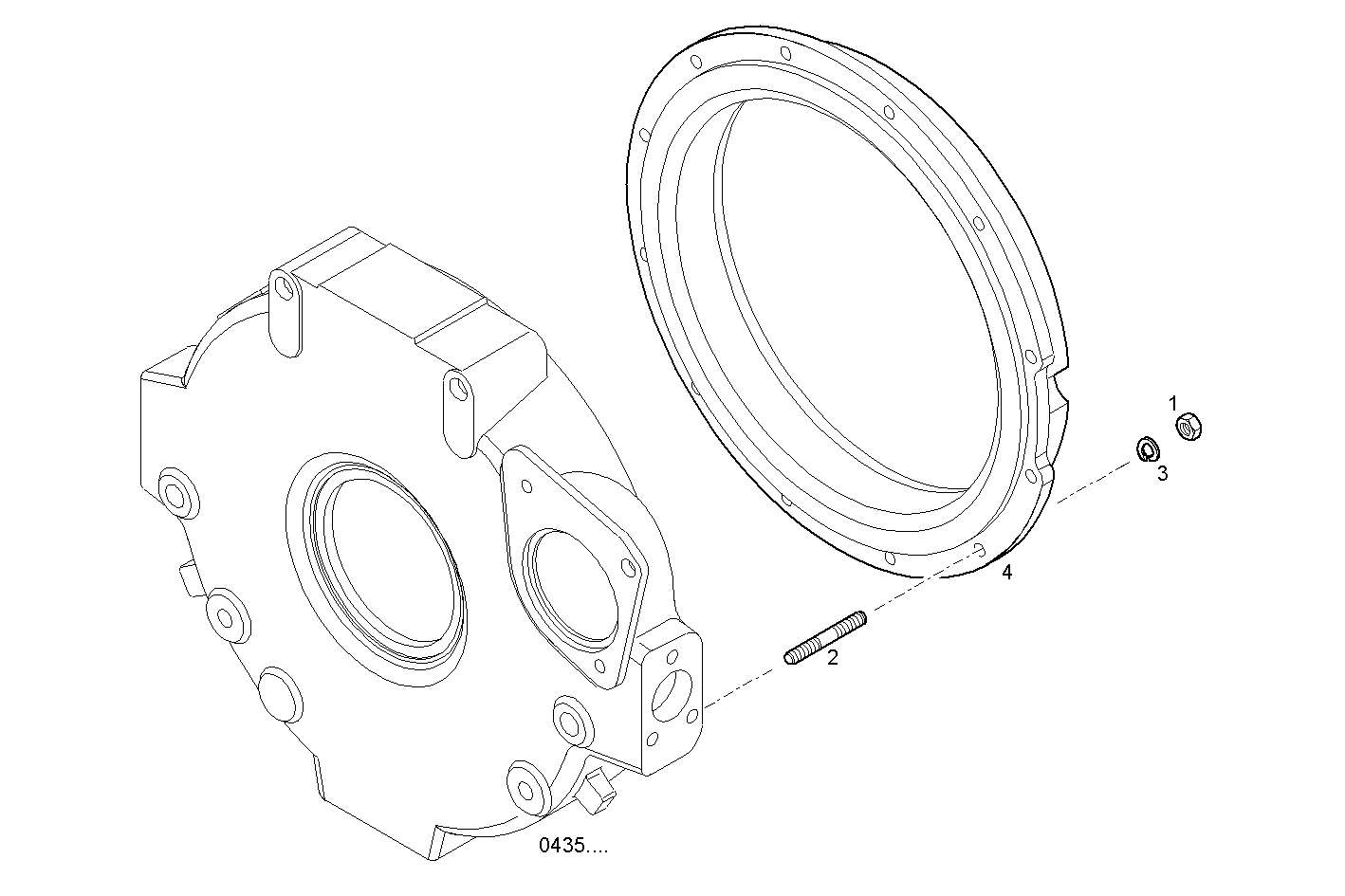 Iveco/FPT FLYWHEEL ARRANGED FOR TRANSMISSION