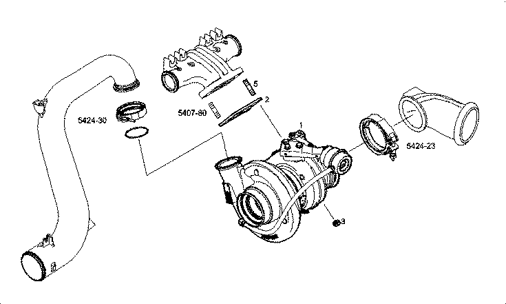 Iveco/FPT TURBOCHARGER & PIPES