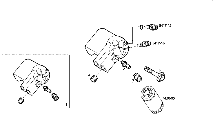 Iveco/FPT FUEL FILTER SUPPORT