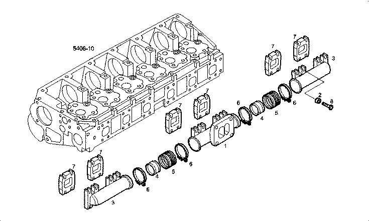 Iveco/FPT EXAUST MANIFOLD