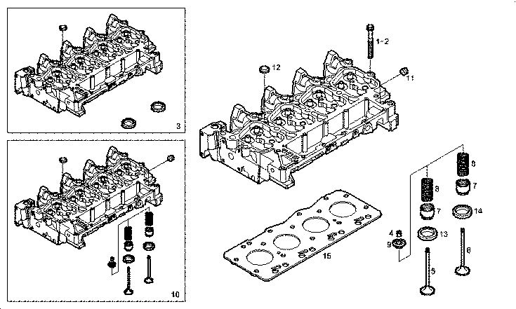 Iveco/FPT CYLINDER HEAD-COVERS