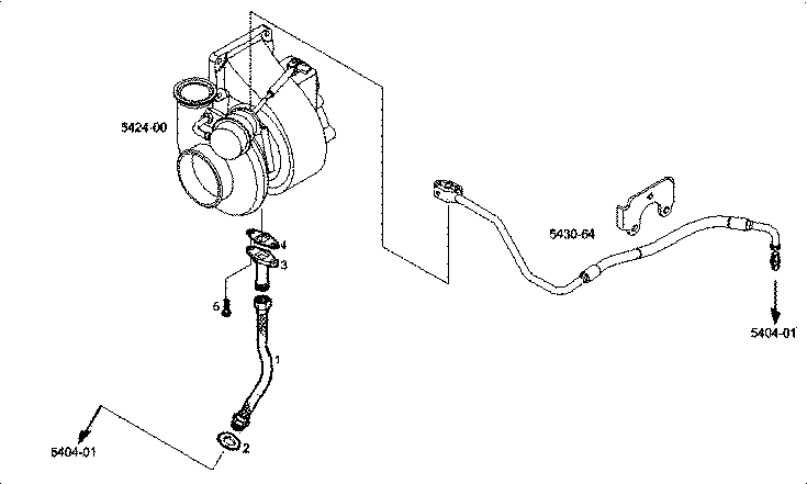 Iveco/FPT RETURN OIL LINE