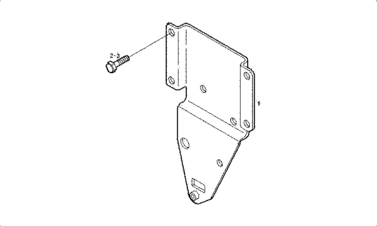 Iveco/FPT FUEL FILTER SUPPORT