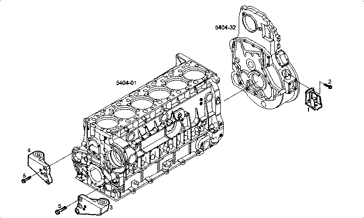 Iveco/FPT ENGINE SUSPENSION - OPTION A04000508 RIGID MOUNTING