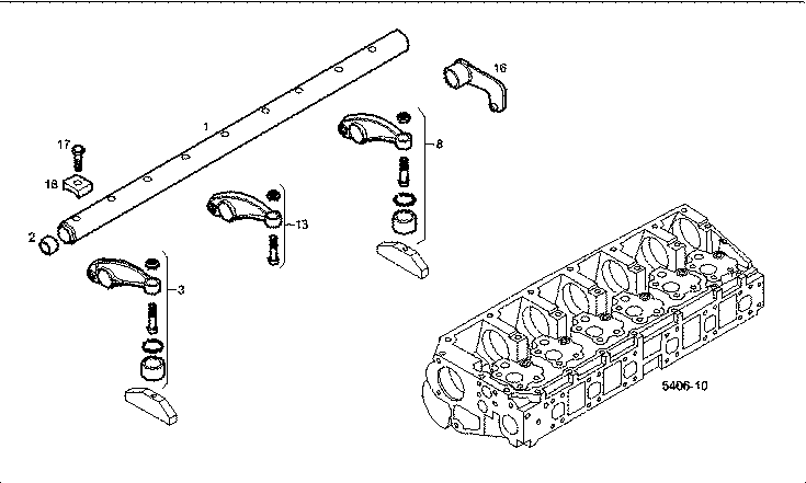 Iveco/FPT ROCKER SHAFT