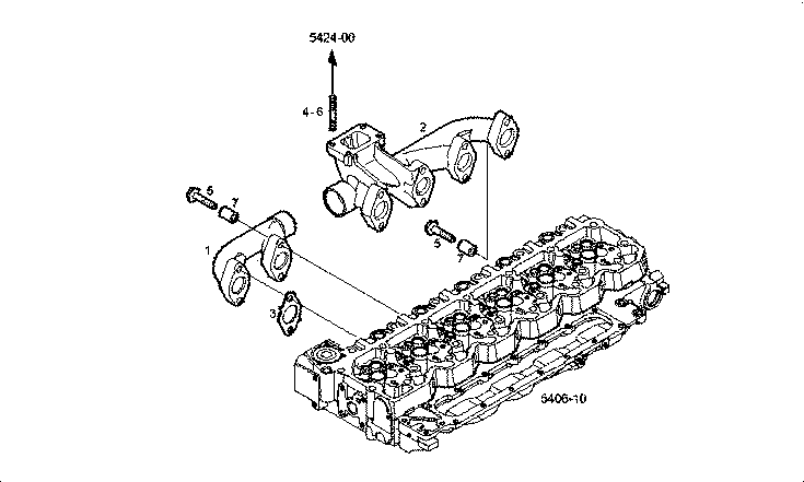 Iveco/FPT EXAUST MANIFOLD