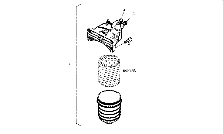 Iveco/FPT FUEL FILTER SUPPORT