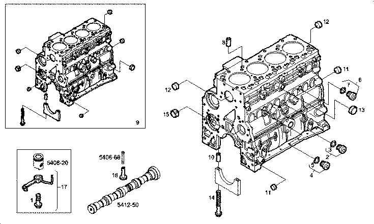 Iveco/FPT ENGINE BLOCK ASSY