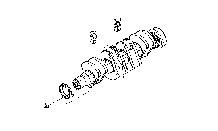 Iveco/FPT CRANK SHAFT ASSEMBLY