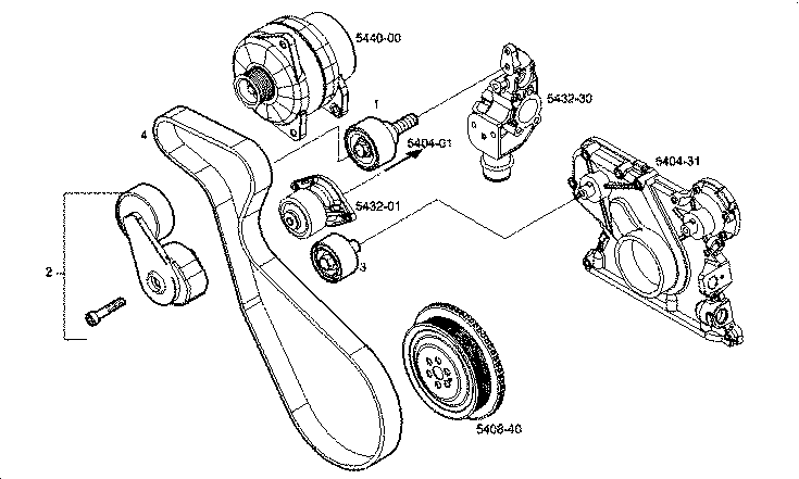 Iveco/FPT V-BELT - OPTION: A08270501