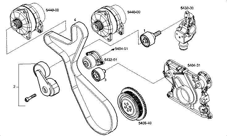 Iveco/FPT V-BELT - OPTION: A14230501