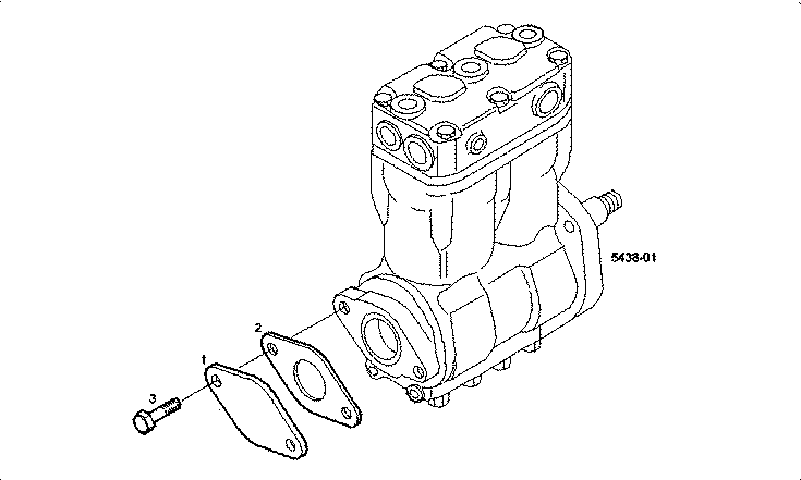 Iveco/FPT POWER STEERING PUMPAND RESERVOIR - OPTION: A18110501 225CC