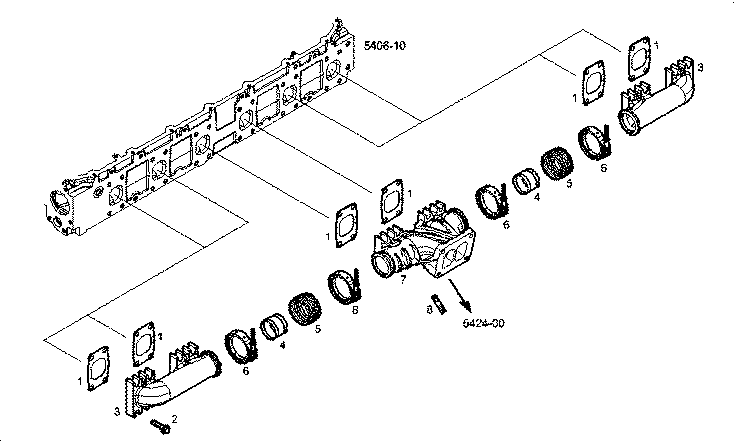 Iveco/FPT EXAUST MANIFOLD